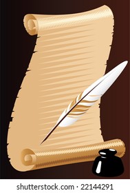 decorative document artistic background