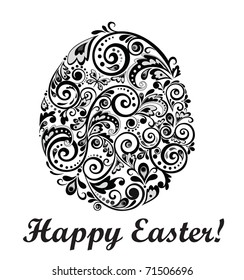 Decorative easter egg