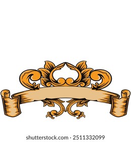 Decorative elegant luxury design.Vintage elements in baroque, rococo style.Design for cover, fabric, textile, wrapping paper
