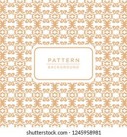 Decorative Elegant ornamental pattern background  for wedding invitation template, Greeting card invitation ornaments.  