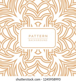 Decorative Elegant ornamental pattern background  for wedding invitation template, Greeting card invitation ornaments.  