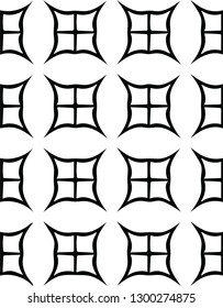 Decorative elegant vector pattern shape japanese style for creative ideas