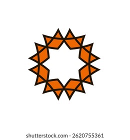 decorative element in abstract style