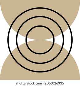 Decorative element aesthetic and simple style