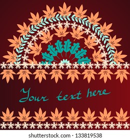 Decorative element border