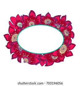 Decorative element for cards, letters, invitations and congratulations