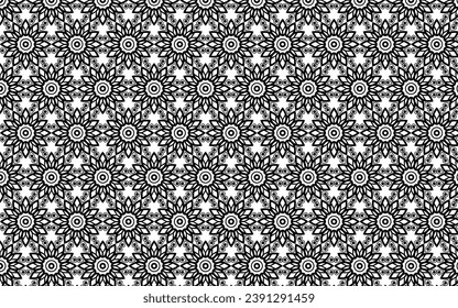 Decorative Element circle seamless pattern