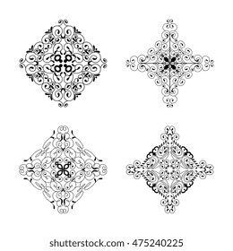  Decorative element collection vintage style for your design
