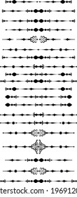 Decorative element divider separator pattern
