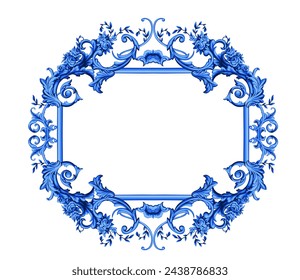 Decorative element for interior design in Baroque style