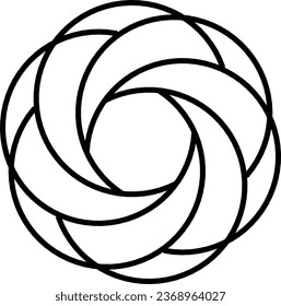 Decorative element made a minimalist logo