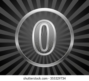 Decorative element with number