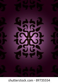 A decorative element. Seamless texture.