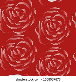 Decorative element traditional damask pattern. Vector ep 10.