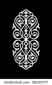 Decorative element traditional indian pattern