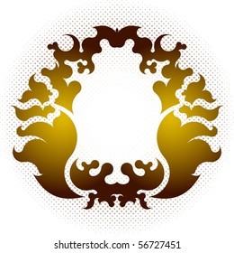 Decorative element. Vector