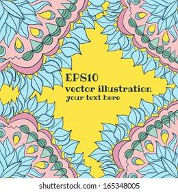 Decorative element for your design. vector doodle