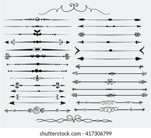 飾り 罫線 シンプル のベクター画像素材 画像 ベクターアート Shutterstock