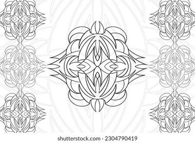 Elementos decorativos diseño de arte de arte patrón ornamento ornamental geométrico gráfico 