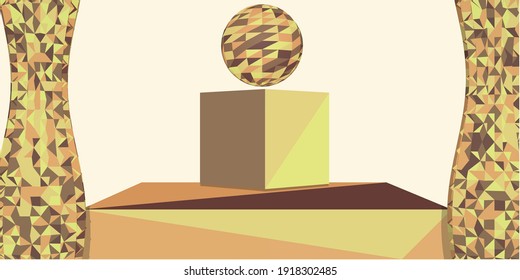 Decorative elements colored modern geometric triangle squares shapes.Abstract designs. wallpapers or logos. Easy to use and customi