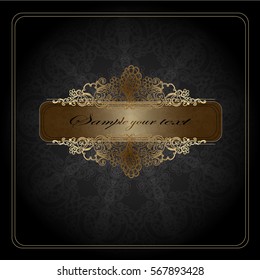 decorative elements for design. background for cover sheet