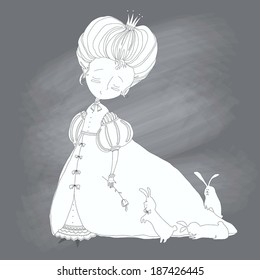 decorative elements for postcards and greetings