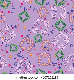 Decorative elements - seamless pattern