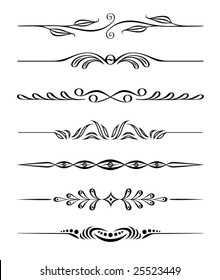 Decorative elements, vector