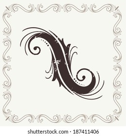 Decorative elements , vector illustration