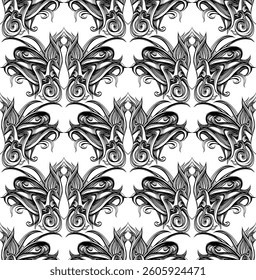 decorative elements in vintage style for decoration layout, framing, for text for advertising, illustration hands, seamless texture
