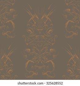 decorative elements in vintage style for decoration layout, framing, for tektsta for advertising, vector illustration hands, seamless texture
