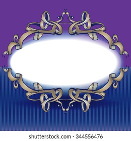 decorative elements in vintage style for decoration layout, framing, for text for advertising, vector illustration hands