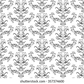 decorative elements in vintage style for decoration layout, framing, for text for advertising, vector illustration, seamless texture