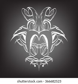 decorative elements in vintage style for decoration layout, framing, for text for advertising, vector illustration hands, set