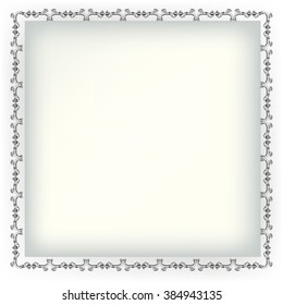 decorative elements in vintage style for decoration layout, framing, for advertising, vector illustration 