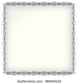 decorative elements in vintage style for decoration layout, framing, for advertising, vector illustration 