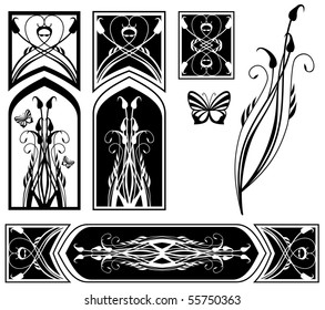 Decorative elements for your frames and borders