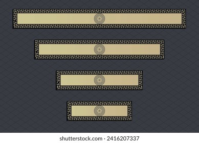decorative elementsborder frame borders pattern islamic pattern | files eps | Laser cut panel template