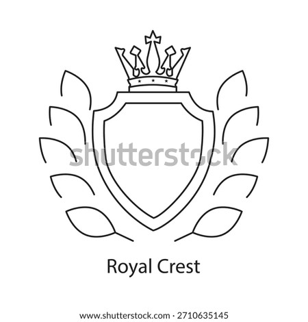A decorative emblem representing honor, tradition, and the noble spirit of men striving for integrity.