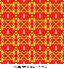 decorative ethnic background. seamless vector illustration. decorative geometric ornament.
