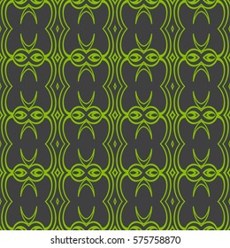 decorative ethnic background. seamless vector illustration. decorative geometric ornament.
