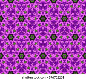 decorative ethnic ornament. Seamless vector illustration. Floral style. For interior design, fabric print, page fill, wallpaper, textile