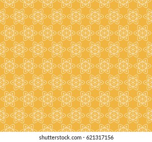 decorative ethnic ornament. Seamless vector illustration. Floral style. for printing on fabric, paper for scrapbooking, wallpaper, cover, page book.