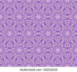 decorative ethnic ornament. Seamless vector illustration. Floral style. For interior design, fabric print, page fill, wallpaper, textile