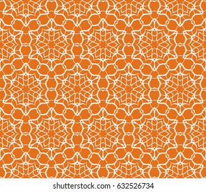decorative ethnic ornament. Seamless vector illustration. Floral style. For interior design, fabric print, page fill, wallpaper, textile