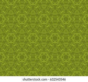 decorative ethnic ornament. Seamless vector illustration. Floral style. For interior design, fabric print, page fill, wallpaper, textile