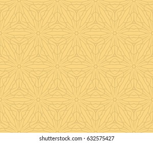 decorative ethnic ornament. Seamless vector illustration. Floral style. For interior design, fabric print, page fill, wallpaper, textile