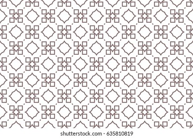 decorative ethnic ornament. Seamless vector illustration. geometrical pattern. For interior design, fabric print, page fill, wallpaper, textile