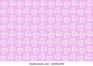 decorative ethnic ornament. Seamless vector illustration. geometrical pattern. For interior design, fabric print, page fill, wallpaper, textile