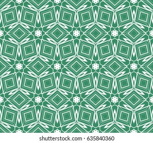 decorative ethnic ornament. Seamless vector illustration. Floral style. For interior design, fabric print, page fill, wallpaper, textile
